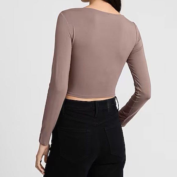 Express Supersoft Fitted Boat Neck Baby Tee - Size XL - NEW WITH TAGS!!   tops - Picture 5 of 6